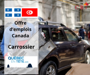 Opportunité pour travailler au CANADA: Carrossier