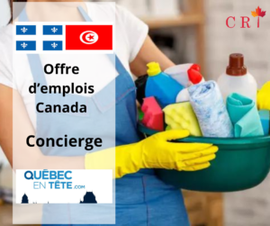 Opportunité pour travailler au CANADA: Concierge